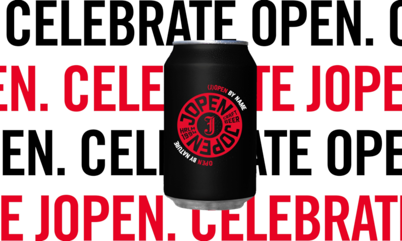 Jopen viert OPEN met nieuw bier